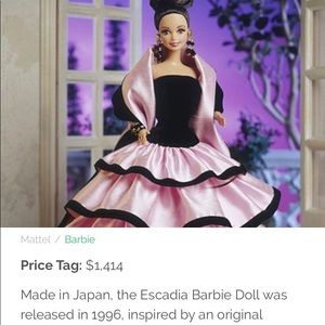 💞ESCADA BARBIE 💞 STILL IN BOX !